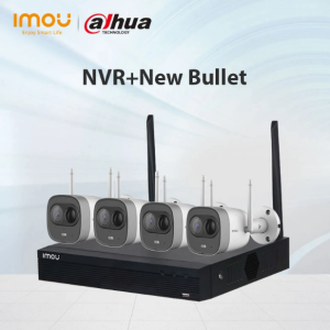 Imou 4-Channel NVR Station + Bullet Camera connection
